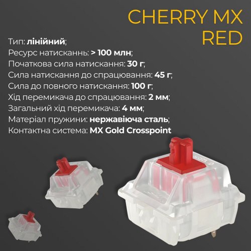 Купить Клавиатура Ducky One 3 TKL RGB Cherry MX Red (DKON2187ST-RUAPXCLAWSC1) Black - цена в Харькове, Киеве, Днепре, Одессе
в интернет-магазине Telemart фото