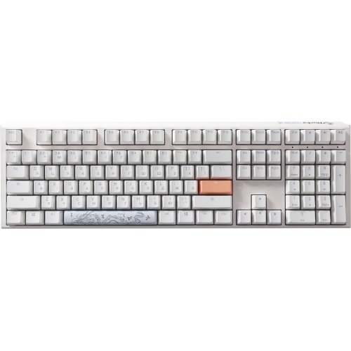 Купити Клавіатура Ducky One 3 RGB Cherry MX Brown (DKON2108ST-BUAPXPWWWSC1) White - ціна в Києві, Львові, Вінниці, Хмельницькому, Франківську, Україні | інтернет-магазин TELEMART.UA фото