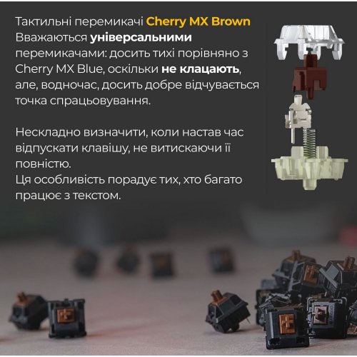 Купить Клавиатура Ducky One 3 RGB Cherry MX Brown (DKON2108ST-BUAPXPWWWSC1) White - цена в Харькове, Киеве, Днепре, Одессе
в интернет-магазине Telemart фото