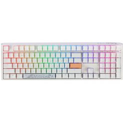 Клавиатура Ducky One 3 RGB Cherry MX Speed Silver (DKON2108ST-PUAPXPWWWSC1) White