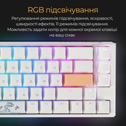 Купить Клавиатура Ducky One 3 SF RGB Cherry MX Brown (DKON2167ST-BUAPXPWWWSC1) White - цена в Харькове, Киеве, Днепре, Одессе
в интернет-магазине Telemart фото