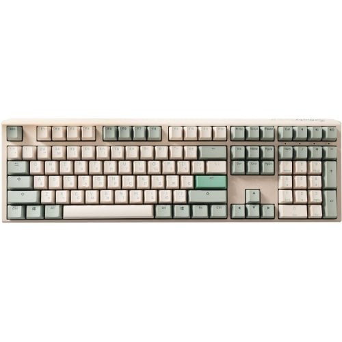 Купити Клавіатура Ducky One 3 Cherry MX Brown (DKON2108-BUAPXMAEGGC1) Matcha Cream - ціна в Києві, Львові, Вінниці, Хмельницькому, Франківську, Україні | інтернет-магазин TELEMART.UA фото