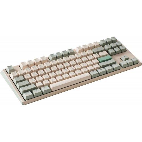 Купить Клавиатура Ducky One 3 TKL Cherry MX Brown (DKON2187-BUAPXMAEGGC1) Matcha Cream - цена в Харькове, Киеве, Днепре, Одессе
в интернет-магазине Telemart фото