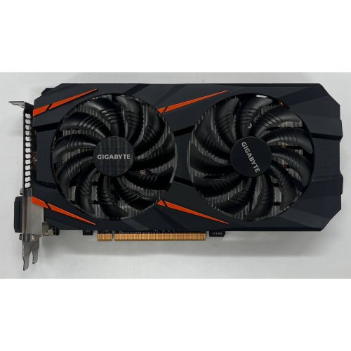 Відеокарта Gigabyte GeForce GTX 1060 WindForce 2X OC 6144MB (GV-N1060WF2OC-6GD) (Відновлено продавцем, 679006) купити з перевіркою сумісності: огляд, характеристики, ціна у Києві, Львові, Вінниці, Хмельницькому, Івано-Франківську, Україні | інтернет-магазин TELEMART.UA фото