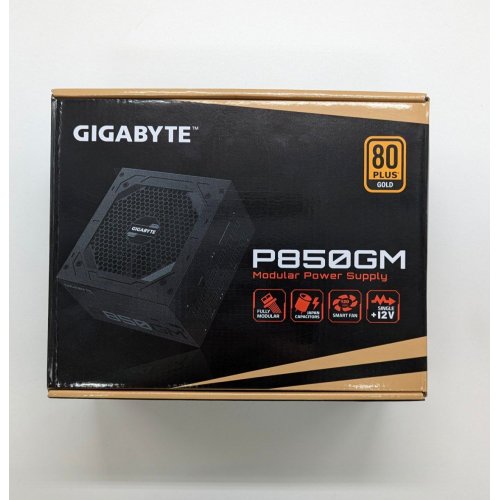 Купить Блок питания Gigabyte P850GM 850W (GP-P850GM) (Восстановлено продавцом, 679012) с проверкой совместимости: обзор, характеристики, цена в Киеве, Днепре, Одессе, Харькове, Украине | интернет-магазин TELEMART.UA фото