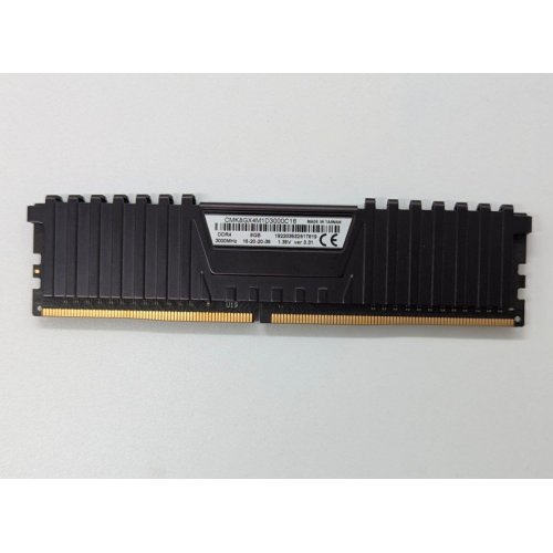 Купить Озу Corsair DDR4 8GB 3000Mhz Vengeance LPX (CMK8GX4M1D3000C16) Black (Восстановлено продавцом, 679022) с проверкой совместимости: обзор, характеристики, цена в Киеве, Днепре, Одессе, Харькове, Украине | интернет-магазин TELEMART.UA фото