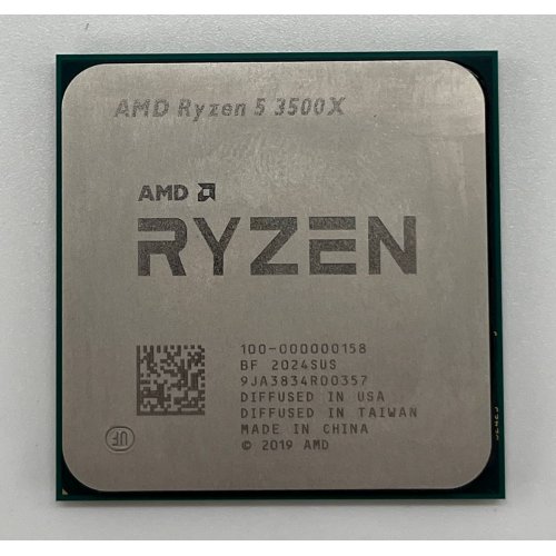 Процесор AMD Ryzen 5 3500X 3.6(4.1)GHz 32MB sAM4 Tray (100-000000158) (Відновлено продавцем, 679023) купити з перевіркою сумісності: огляд, характеристики, ціна у Києві, Львові, Вінниці, Хмельницькому, Івано-Франківську, Україні | інтернет-магазин TELEMART.UA фото