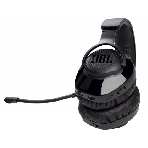 Купить Уценка наушники JBL Quantum 350 (JBLQ350WLBLK) Black (Пошкоджено пакування, 679064) - цена в Харькове, Киеве, Днепре, Одессе
в интернет-магазине Telemart фото