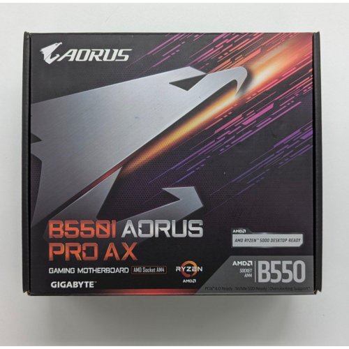 Купить Материнская плата Gigabyte B550I AORUS PRO AX (sAM4, AMD B550) (Восстановлено продавцом, 679073) с проверкой совместимости: обзор, характеристики, цена в Киеве, Днепре, Одессе, Харькове, Украине | интернет-магазин TELEMART.UA фото