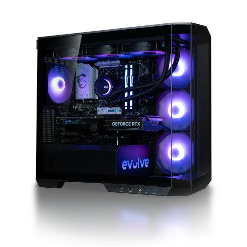 Купить Игровой ПК EVOLVE PoweredBy MSI 5H+ (EVGP-5HR7500FN407S-D532S1TBK) Black - цена в Харькове, Киеве, Днепре, Одессе
в интернет-магазине Telemart фото