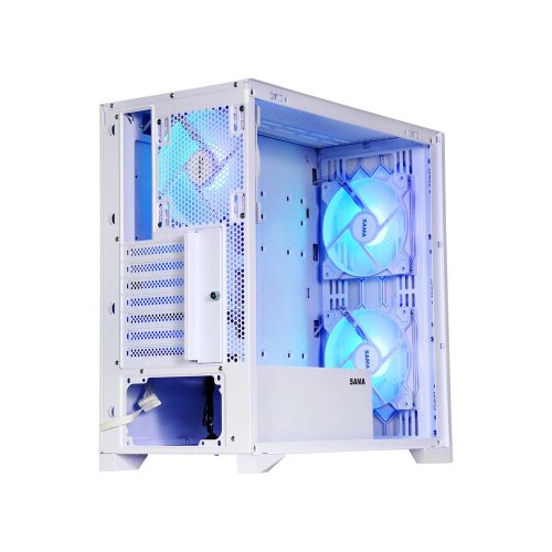 Купить Корпус SAMA V Mesh SV-03 без БП White с проверкой совместимости: обзор, характеристики, цена в Киеве, Днепре, Одессе, Харькове, Украине | интернет-магазин TELEMART.UA фото