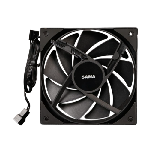 Кулер для корпуса SAMA Model D9 Fan Black купити з перевіркою сумісності: огляд, характеристики, ціна у Києві, Львові, Вінниці, Хмельницькому, Івано-Франківську, Україні | інтернет-магазин TELEMART.UA фото