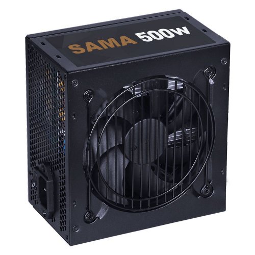 Купить Блок питания SAMA Neview 500W 80plus bronze (GTX-500-1) с проверкой совместимости: обзор, характеристики, цена в Киеве, Днепре, Одессе, Харькове, Украине | интернет-магазин TELEMART.UA фото