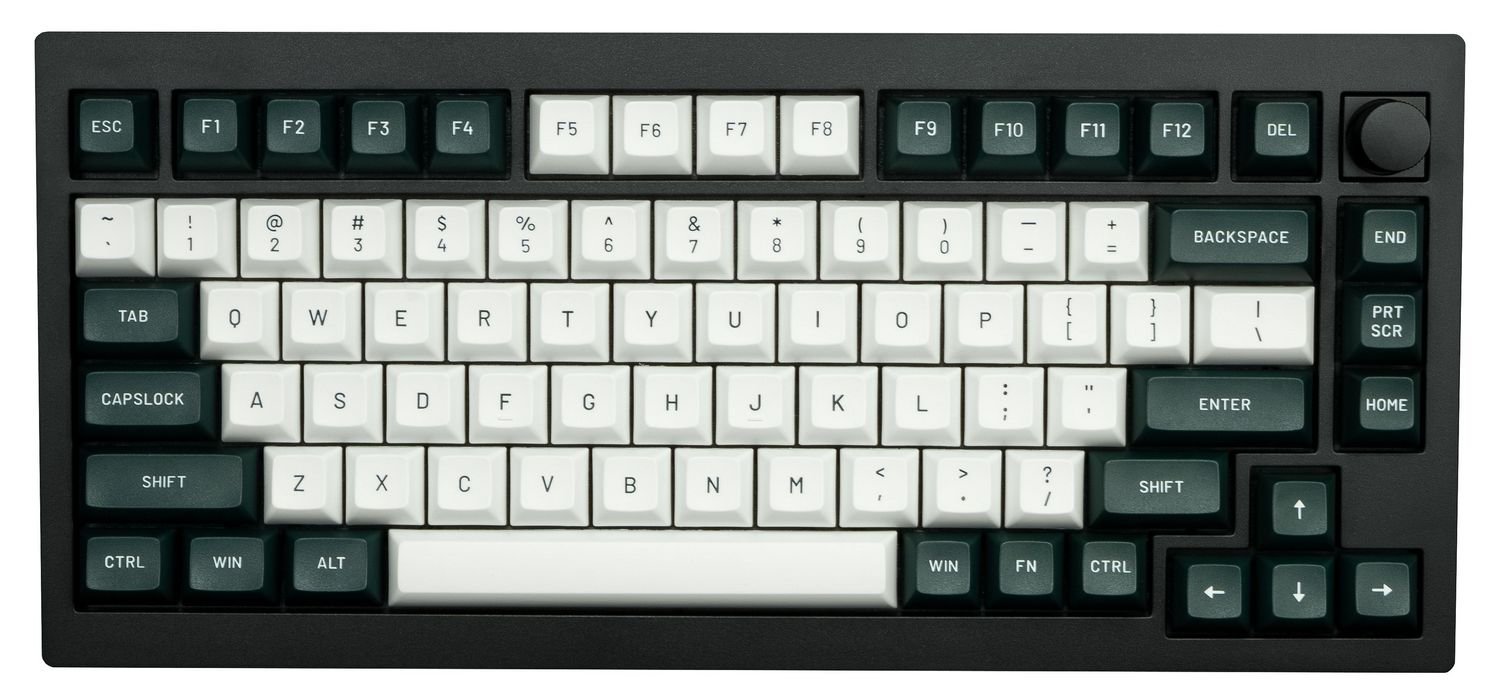 Kbw Max Клавіатура кастомна Keychron V1 Max (KV1M-ABSBLK81-KBW-WHGROR-M) Black ...