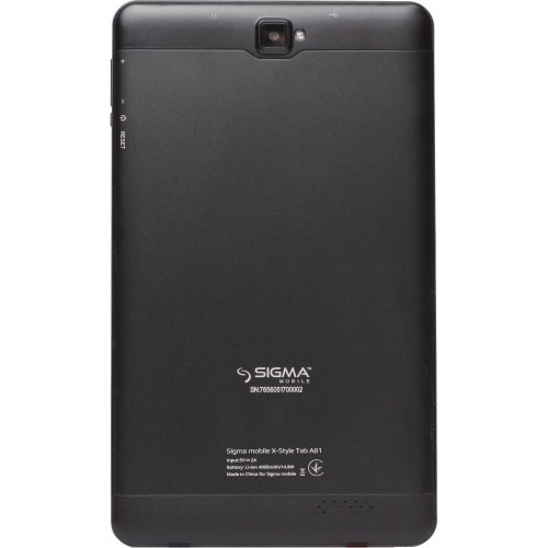 Купить Планшет Sigma Mobile X-style Tab A81 Black - цена в Харькове, Киеве, Днепре, Одессе
в интернет-магазине Telemart фото