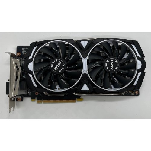 Купить Видеокарта MSI GeForce GTX 1060 Armor V1 6144MB (GTX 1060 ARMOR 6G V1) (Восстановлено продавцом, 679378) с проверкой совместимости: обзор, характеристики, цена в Киеве, Днепре, Одессе, Харькове, Украине | интернет-магазин TELEMART.UA фото