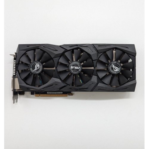 Відеокарта Asus ROG GeForce GTX 1070 STRIX OC 8192MB (STRIX-GTX1070-O8G-GAMING) (Відновлено продавцем, 679384) купити з перевіркою сумісності: огляд, характеристики, ціна у Києві, Львові, Вінниці, Хмельницькому, Івано-Франківську, Україні | інтернет-магазин TELEMART.UA фото