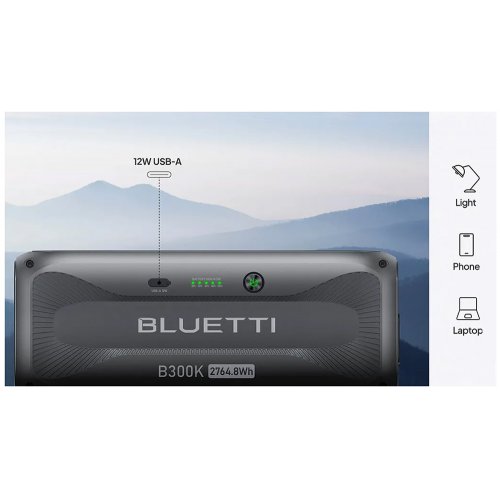 Купити Батарея розширення BLUETTI B300K 2764.8Wh - ціна в Києві, Львові, Вінниці, Хмельницькому, Франківську, Україні | інтернет-магазин TELEMART.UA фото