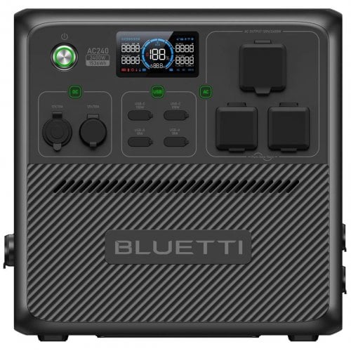 Купити Зарядна станціяЗарядна станція BLUETTI AC240 Portable Power Station 2400W 1536Wh - ціна в Києві, Львові, Вінниці, Хмельницькому, Франківську, Україні | інтернет-магазин TELEMART.UA фото