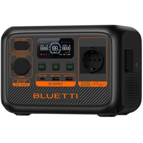 Купити Зарядна станціяЗарядна станція BLUETTI AC2P Portable Power Station 300W 230.4Wh - ціна в Києві, Львові, Вінниці, Хмельницькому, Франківську, Україні | інтернет-магазин TELEMART.UA фото