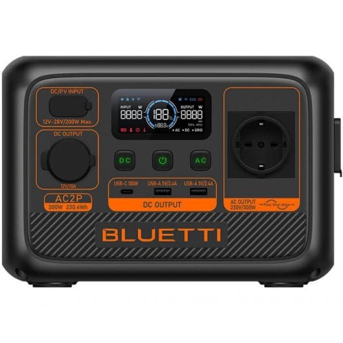 Купити Зарядна станціяЗарядна станція BLUETTI AC2P Portable Power Station 300W 230.4Wh - ціна в Києві, Львові, Вінниці, Хмельницькому, Франківську, Україні | інтернет-магазин TELEMART.UA фото