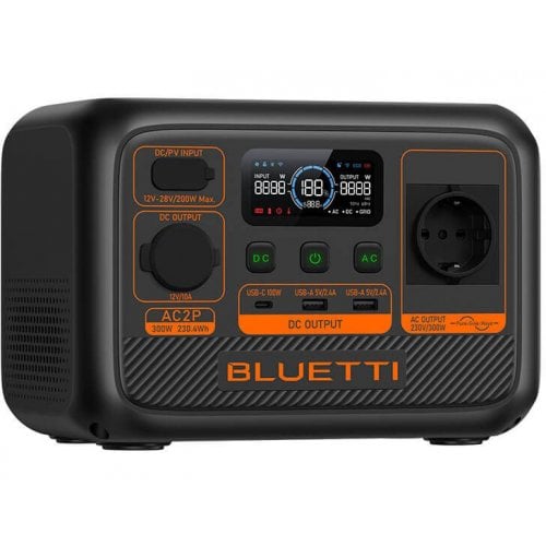 Купити Зарядна станціяЗарядна станція BLUETTI AC2P Portable Power Station 300W 230.4Wh - ціна в Києві, Львові, Вінниці, Хмельницькому, Франківську, Україні | інтернет-магазин TELEMART.UA фото