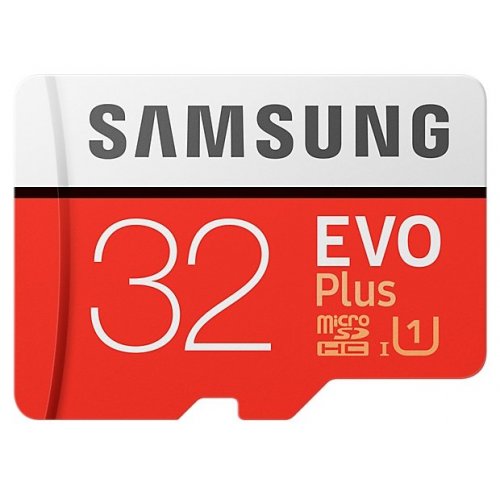 Купить Карта памяти Samsung microSDHC EVO Plus 32GB UHS-I U3 Class 10 (с адаптером) (MB-MC32GA/RU) - цена в Харькове, Киеве, Днепре, Одессе
в интернет-магазине Telemart фото