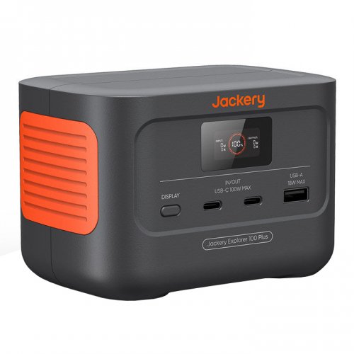 Купити Зарядна станція Jackery Explorer 100 Plus 128W 99.2Wh (21-0001-000164) - ціна в Києві, Львові, Вінниці, Хмельницькому, Франківську, Україні | інтернет-магазин TELEMART.UA фото