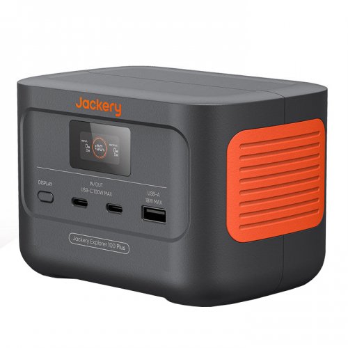 Купити Зарядна станція Jackery Explorer 100 Plus 128W 99.2Wh (21-0001-000164) - ціна в Києві, Львові, Вінниці, Хмельницькому, Франківську, Україні | інтернет-магазин TELEMART.UA фото