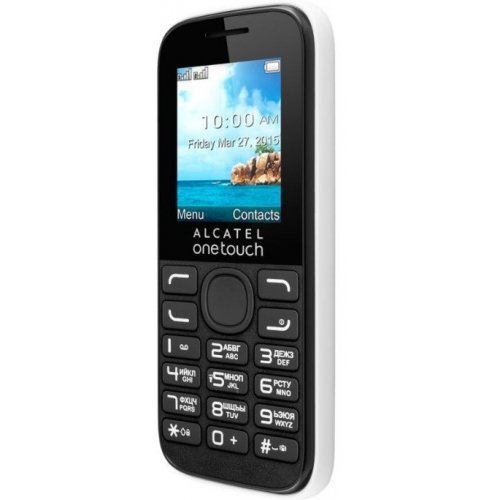 Купить Мобильный телефон Alcatel 1052D Pure White - цена в Харькове, Киеве, Днепре, Одессе
в интернет-магазине Telemart фото