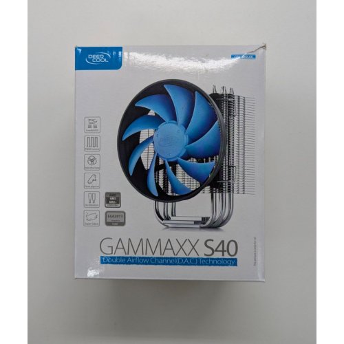 Купить Кулер Deepcool GAMMAXX S40 (Восстановлено продавцом, 679474) с проверкой совместимости: обзор, характеристики, цена в Киеве, Днепре, Одессе, Харькове, Украине | интернет-магазин TELEMART.UA фото