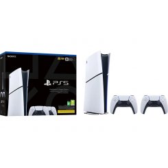 Ігрова консоль Sony PlayStation 5 Slim Digital Edition (2 геймпади Dualsense) (1000042066)