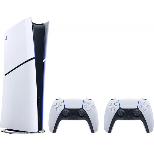 Купить Игровая консоль Sony PlayStation 5 Slim Digital Edition (2 геймпада Dualsense) (1000042066) - цена в Харькове, Киеве, Днепре, Одессе
в интернет-магазине Telemart фото