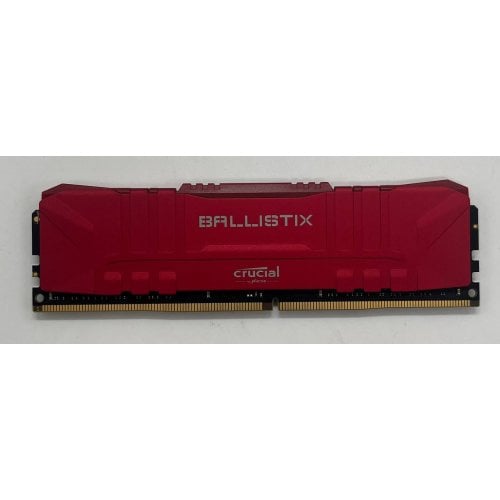 Купить Озу Crucial DDR4 16GB 3200Mhz Ballistix Red (BL16G32C16U4R) (Восстановлено продавцом, 679507) с проверкой совместимости: обзор, характеристики, цена в Киеве, Днепре, Одессе, Харькове, Украине | интернет-магазин TELEMART.UA фото