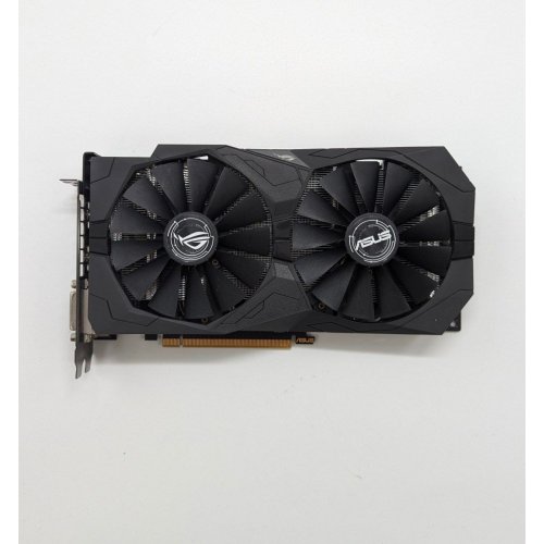 Відеокарта Asus ROG Radeon RX 570 STRIX 4096MB (ROG-STRIX-RX570-O4G-GAMING) (Відновлено продавцем, 679716) купити з перевіркою сумісності: огляд, характеристики, ціна у Києві, Львові, Вінниці, Хмельницькому, Івано-Франківську, Україні | інтернет-магазин TELEMART.UA фото