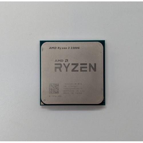 Купить Процессор AMD Ryzen 3 2200G 3.5(3.7)GHz sAM4 Tray (YD2200C5M4MFB) (Восстановлено продавцом, 679732) с проверкой совместимости: обзор, характеристики, цена в Киеве, Днепре, Одессе, Харькове, Украине | интернет-магазин TELEMART.UA фото