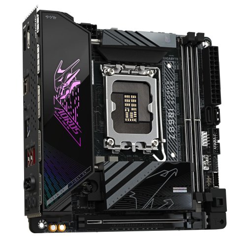 Материнська плата Gigabyte Z890I AORUS ULTRA (s1851, Intel Z890) купити з перевіркою сумісності: огляд, характеристики, ціна у Києві, Львові, Вінниці, Хмельницькому, Івано-Франківську, Україні | інтернет-магазин TELEMART.UA фото