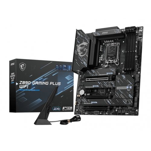 Photo Motherboard MSI Z890 GAMING PLUS WIFI (s1851, Intel Z890)