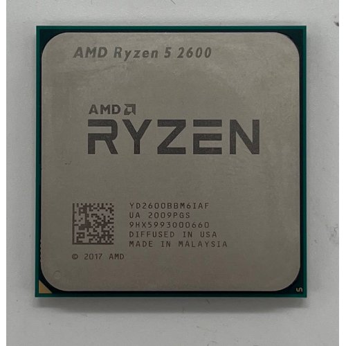 Купить Процессор AMD Ryzen 5 2600 3.4(3.9)GHz 16MB sAM4 Tray (YD2600BBM6IAF) (Восстановлено продавцом, 679843) с проверкой совместимости: обзор, характеристики, цена в Киеве, Днепре, Одессе, Харькове, Украине | интернет-магазин TELEMART.UA фото