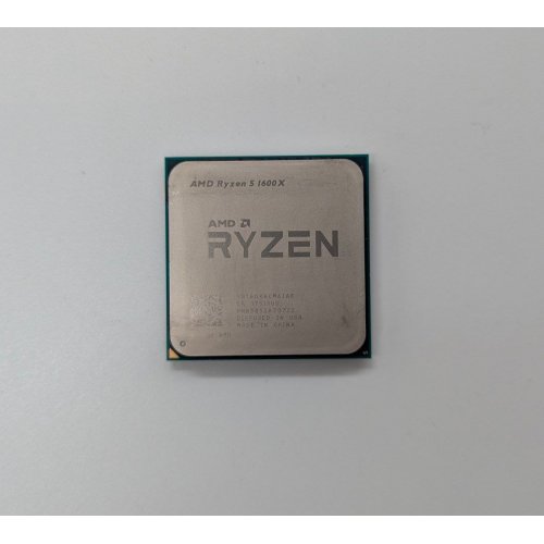 Процесор AMD Ryzen 5 1600X 3.6(4.0)GHz sAM4 Tray (YD160XBCM6IAE) (Відновлено продавцем, 680073) купити з перевіркою сумісності: огляд, характеристики, ціна у Києві, Львові, Вінниці, Хмельницькому, Івано-Франківську, Україні | інтернет-магазин TELEMART.UA фото