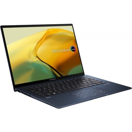 Купить Ноутбук Asus Zenbook 14 OLED UX3402VA-KM690 (90NB10G1-M012C0) Ponder Blue - цена в Харькове, Киеве, Днепре, Одессе
в интернет-магазине Telemart фото