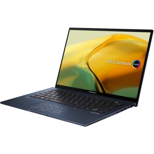 Купить Ноутбук Asus Zenbook 14 OLED UX3402VA-KM690 (90NB10G1-M012C0) Ponder Blue - цена в Харькове, Киеве, Днепре, Одессе
в интернет-магазине Telemart фото