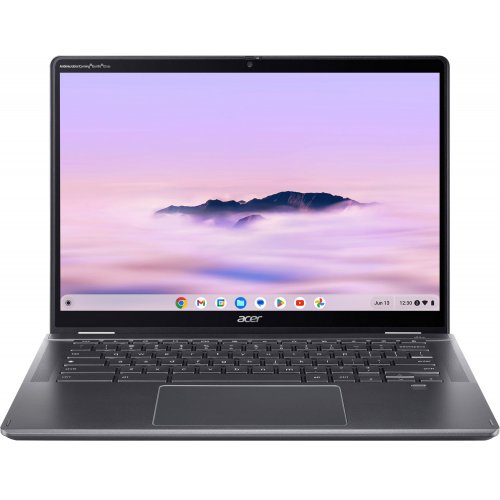 Купити Ноутбук Acer Chromebook Plus Spin CP514-4HN (NX.KYQEU.001) Steel Gray - ціна в Києві, Львові, Вінниці, Хмельницькому, Франківську, Україні | інтернет-магазин TELEMART.UA фото