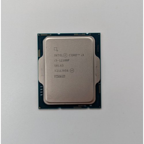 Процесор Intel Core i3-12100F 3.3(4.3)GHz 12MB s1700 Box (BX8071512100F) (Відновлено продавцем, 680250) купити з перевіркою сумісності: огляд, характеристики, ціна у Києві, Львові, Вінниці, Хмельницькому, Івано-Франківську, Україні | інтернет-магазин TELEMART.UA фото