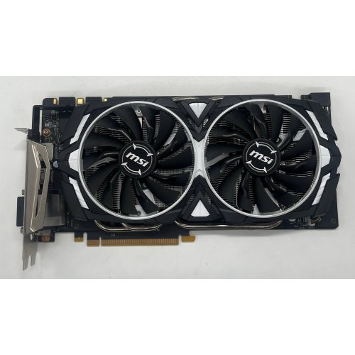 Відеокарта MSI GeForce GTX 1070 ARMOR OC 8192MB (GTX 1070 ARMOR 8G OC) (Відновлено продавцем, 680438) купити з перевіркою сумісності: огляд, характеристики, ціна у Києві, Львові, Вінниці, Хмельницькому, Івано-Франківську, Україні | інтернет-магазин TELEMART.UA фото