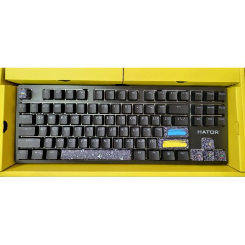 Купить Уценка клавиатура HATOR Rockfall 2 Mecha TKL Authentic Edition (HTK-530) Black (Витринный образец, 680561) - цена в Харькове, Киеве, Днепре, Одессе
в интернет-магазине Telemart фото