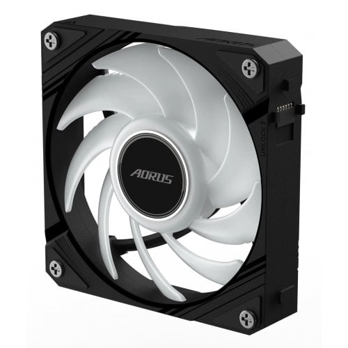 Купить Кулер для корпуса Gigabyte AORUS EZ CHAIN FAN 120 (GP-ECFAN1201) Black с проверкой совместимости: обзор, характеристики, цена в Киеве, Днепре, Одессе, Харькове, Украине | интернет-магазин TELEMART.UA фото