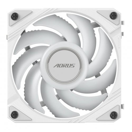 Купить Кулер для корпуса Gigabyte AORUS EZ CHAIN FAN 120 (GP-ECFAN1201 ICE) White с проверкой совместимости: обзор, характеристики, цена в Киеве, Днепре, Одессе, Харькове, Украине | интернет-магазин TELEMART.UA фото