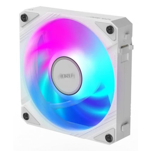 Купить Кулер для корпуса Gigabyte AORUS EZ CHAIN FAN 120 (GP-ECFAN1201 ICE) White с проверкой совместимости: обзор, характеристики, цена в Киеве, Днепре, Одессе, Харькове, Украине | интернет-магазин TELEMART.UA фото