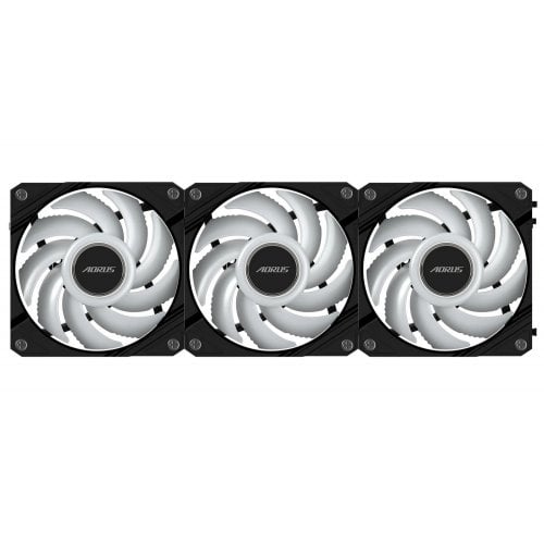 Купить Кулер для корпуса Gigabyte AORUS EZ CHAIN FAN 120 (3-Pack) (GP-ECFAN1203) Black с проверкой совместимости: обзор, характеристики, цена в Киеве, Днепре, Одессе, Харькове, Украине | интернет-магазин TELEMART.UA фото